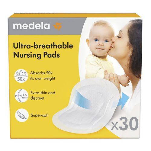 Medela Ultra-Breathable Nursing Pads  30 pieces Hover Image