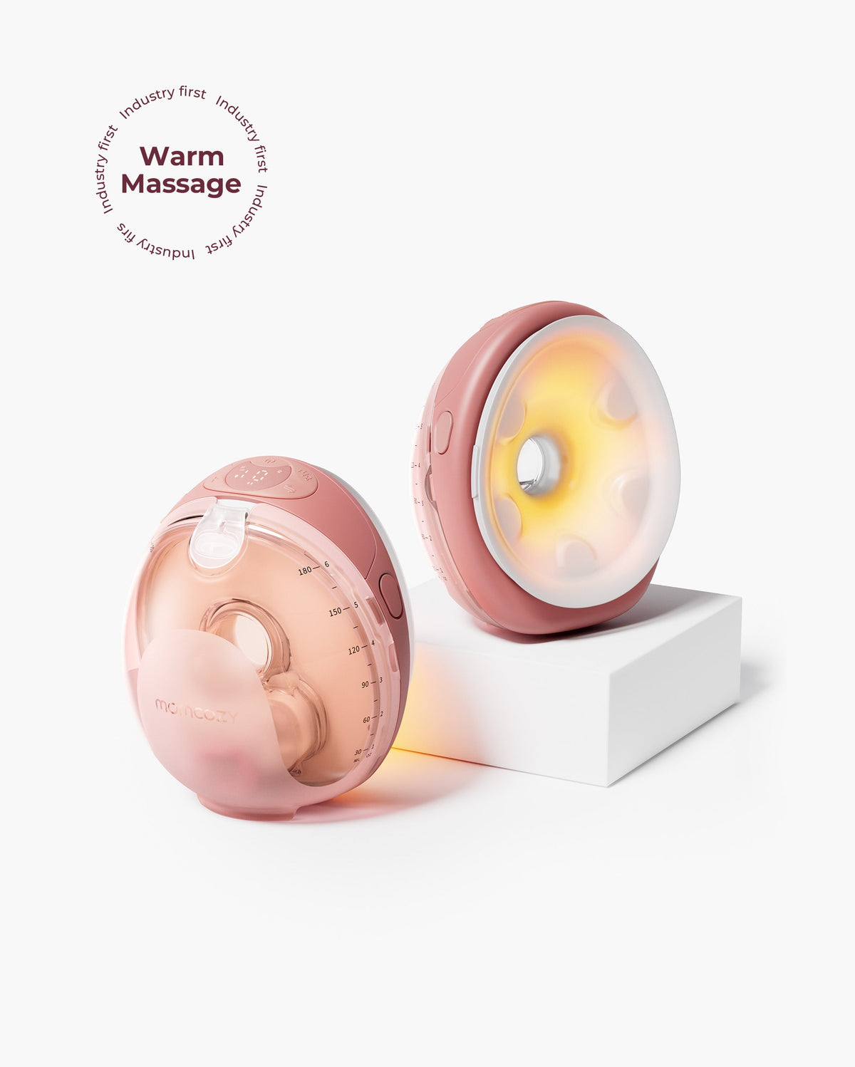 Momcozy Wellness 1 Warm-Massage Wearable Breast Pump
