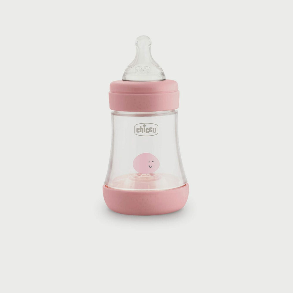 Chicco Perfect 5 Feeding Bottle – 150ml Silicone (Slow Flow)