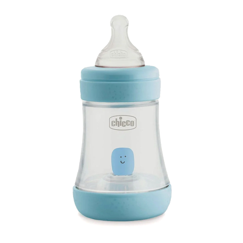 Chicco Perfect 5 Feeding Bottle – 150ml Silicone (Slow Flow)
