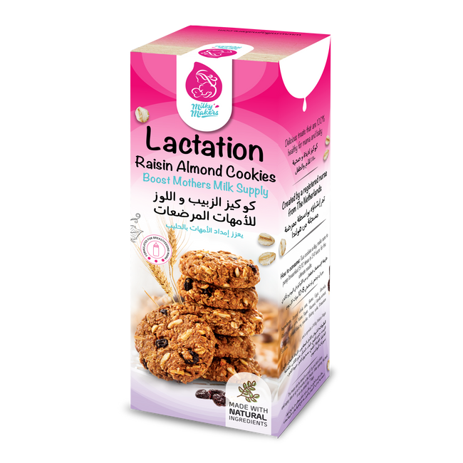 Milky Makers Raisin Almond Lactation Cookies Hover Image