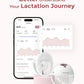 M5 Smart Heat Massager Bundle: Double M5 Smart Breast Pump and Double Breast Massager