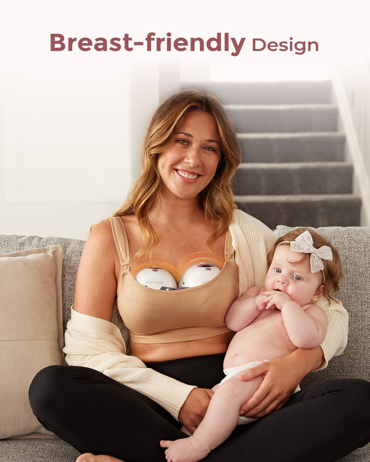 Pump & Clean Bundle: M5 Smart Breast Pump and Bottle Washer and Washing Block