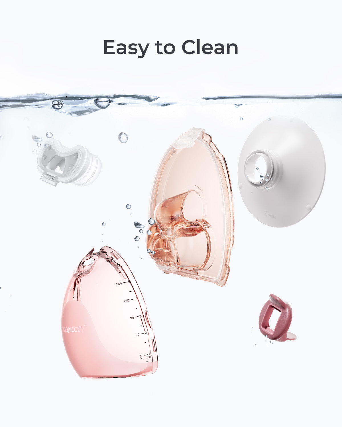 Momcozy Breast Pump Air 1 + 120 Breastmilk Storage Bags