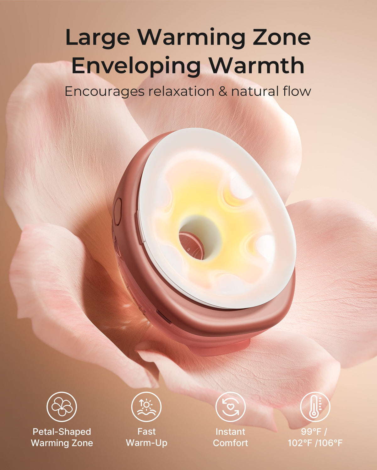 Momcozy Wellness 1 Warm-Massage Wearable Breast Pump