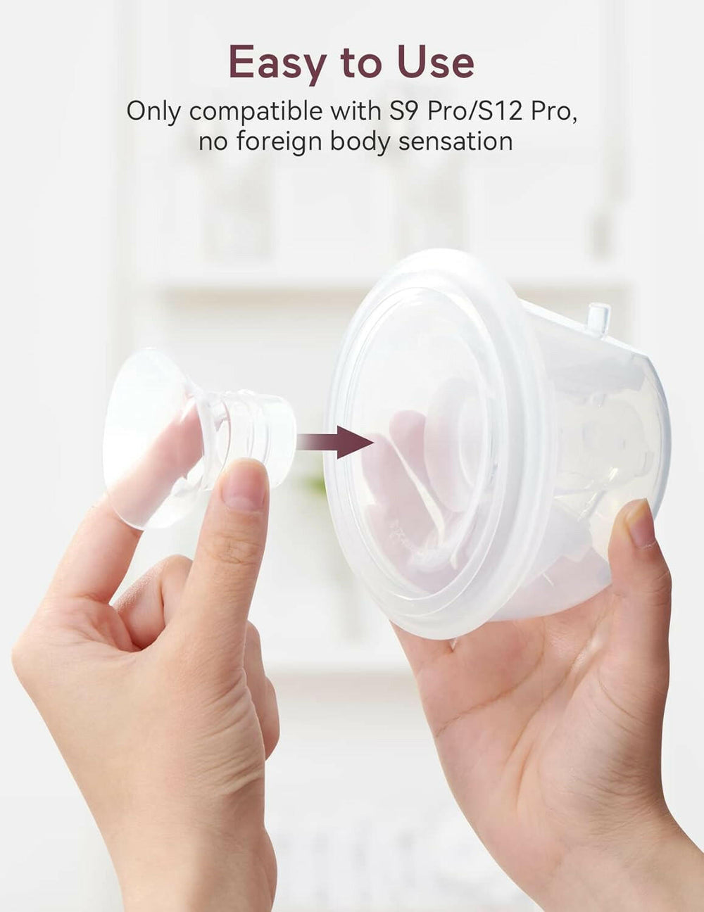 Momcozy Flange Insert for S9 Pro/S12 Pro 21 mm