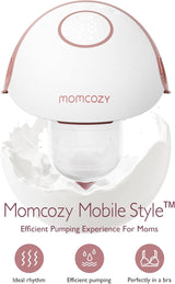 Momcozy Mobile Style M6 Breast Pump (Single) Maroon