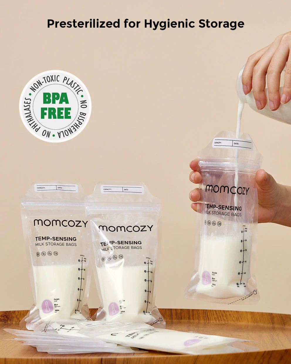 Momcozy Breast Pump S9 Pro + 120 Breastmilk Storage Bags