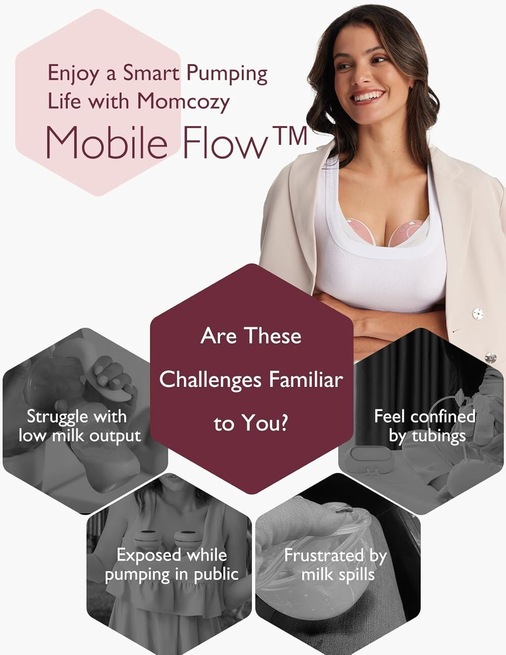 Momcozy Mobile Flow M9 Breast Pump