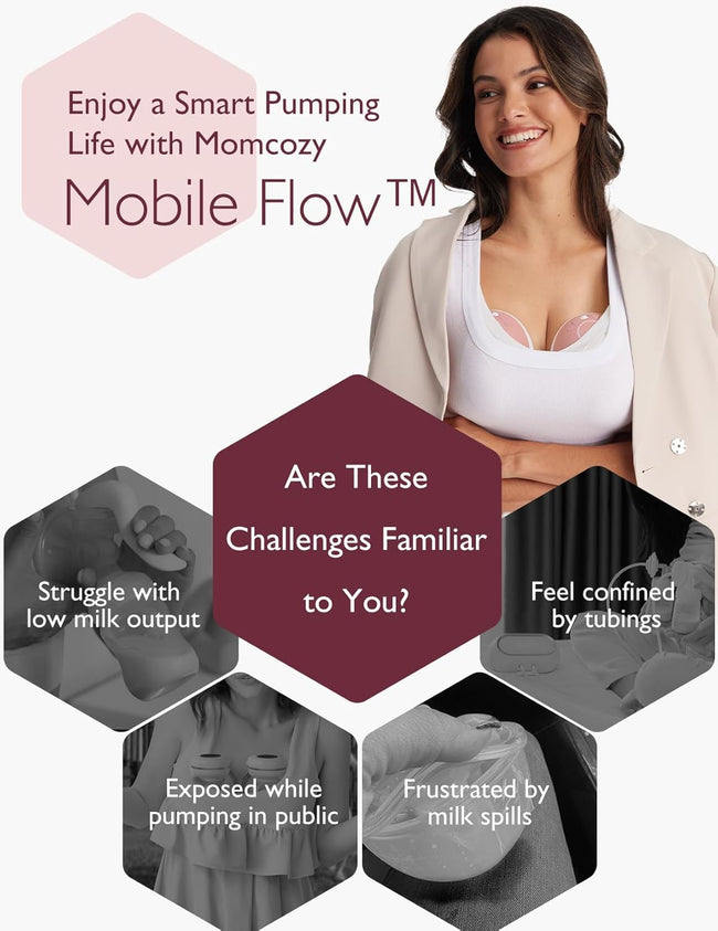 Momcozy Mobile Flow M9 Breast Pump Main Image