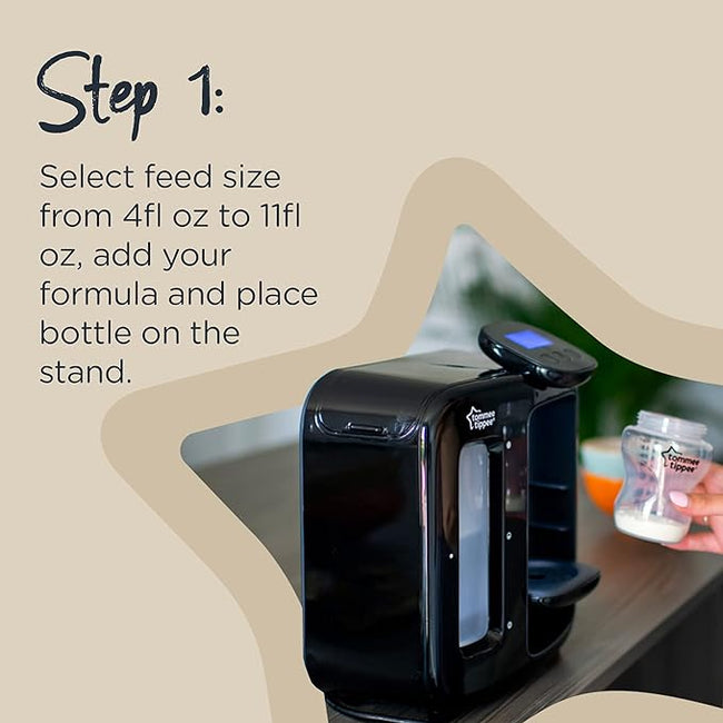 Tommee Tippee Perfect Prep Day & Night, Black Main Image