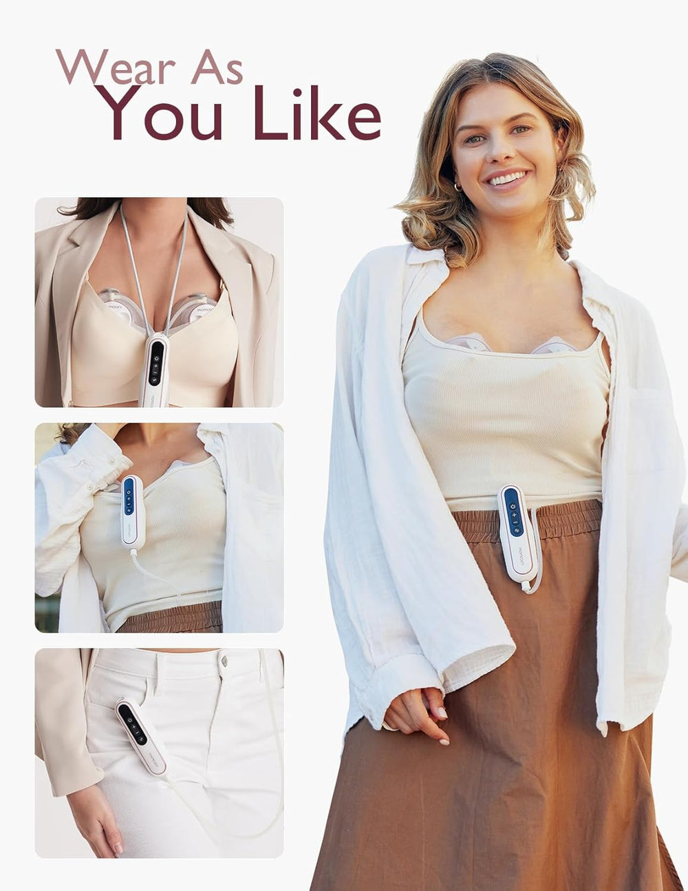 Momcozy V2 Pro ultra light Wearable Breast Pump