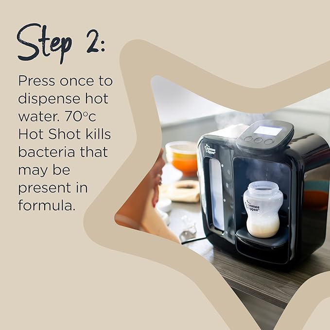 Tommee Tippee Perfect Prep Day & Night, Black