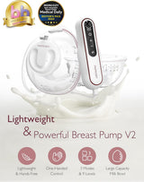 Momcozy V2 Pro ultra light Wearable Breast Pump