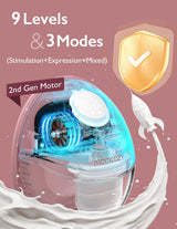 Momcozy Mobile Style M6 Breast Pump (Single) Maroon