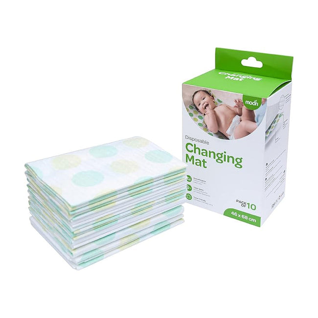 MOON Disposable Waterproof Changing Mats (46 x 68 cm) Hover Image