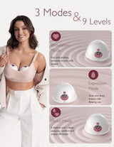 Momcozy Mobile Style M6 Breast Pump (Single) Maroon