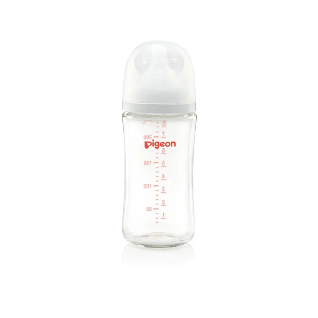 Pigeon Softouch WideNeck Plastic Feeding Bottle 3m+ 240ml Hover Image