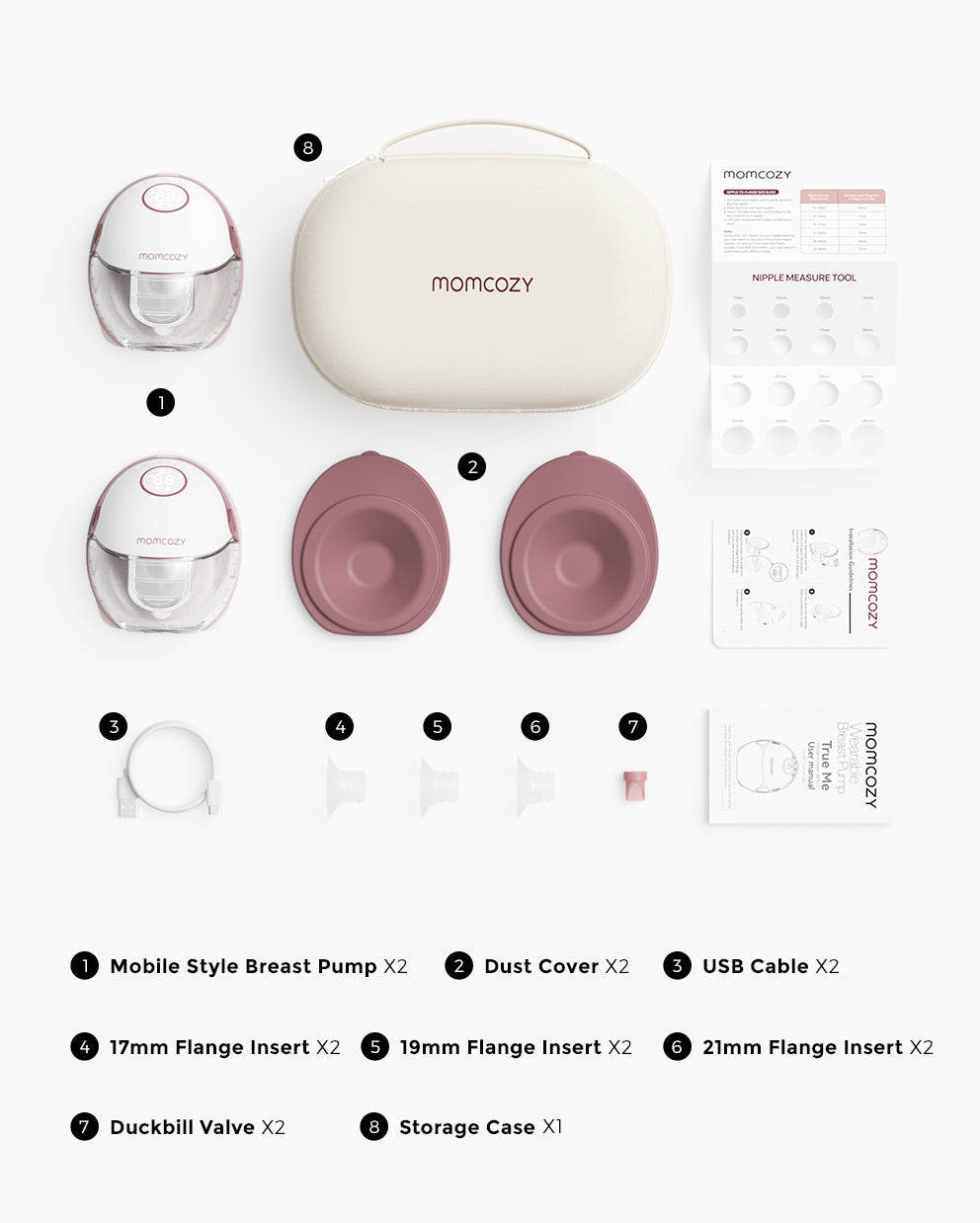 Pump & Clean Bundle: M6 Hands-free Breast Pump and KleanPal Pro Baby Bottle Washer