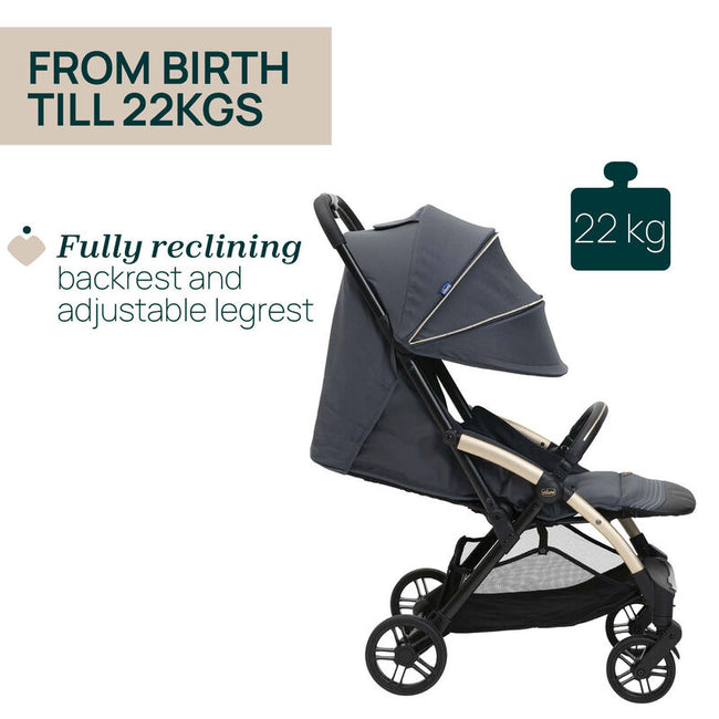 Chicco Goody XPlus Stroller - Dark Shadow Main Image