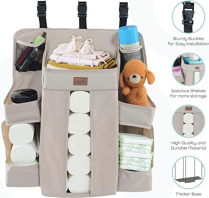 MOON Baby Crib Organizer