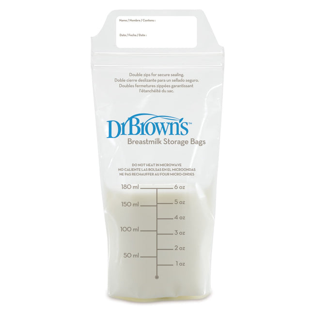 Dr. Brown's Breastmilk Storage Bag 180ml Main Image
