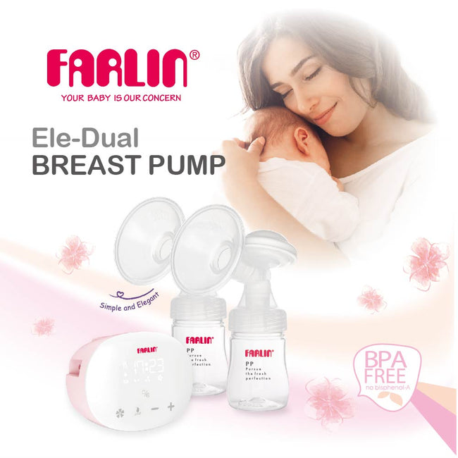 Farlin Ele-Dual Electric Breast Pump – Compact, Customizable & Ultra-Quiet Main Image