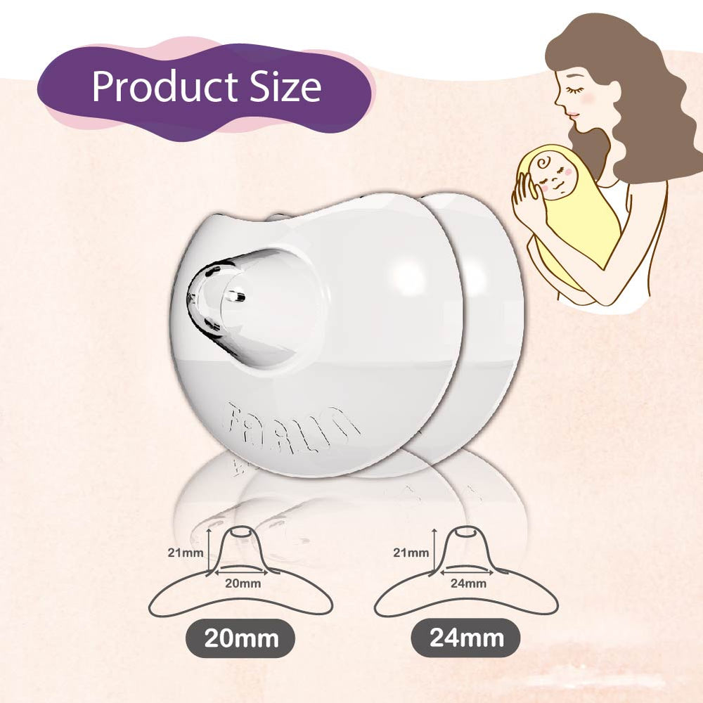 Farlin Ultra Thin Breast Shield – 1 Pair (24mm)