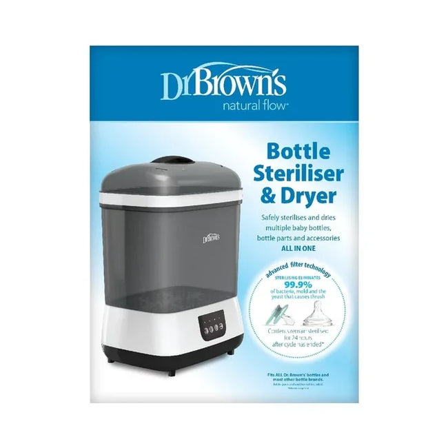 Dr. Browns Electric Sterilizer and Dryer w/ HEPA Air Filter (plus 1 extra Filter) Main Image