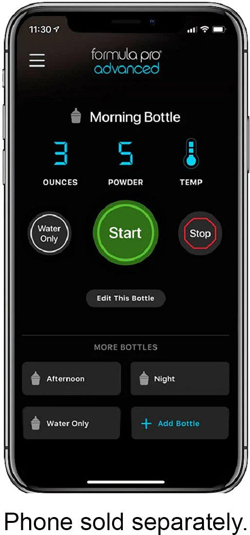 Baby Brezza Formula Pro Advanced – WiFi (Black)