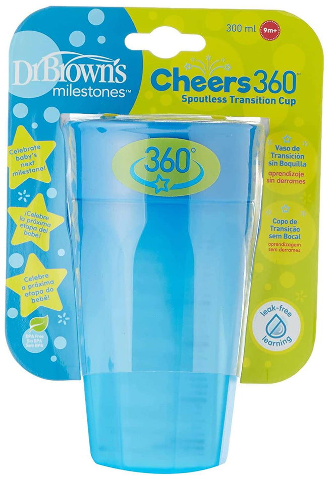 Dr. Brown's Cheers 360 Spoutless Transition Cup 300ml Main Image