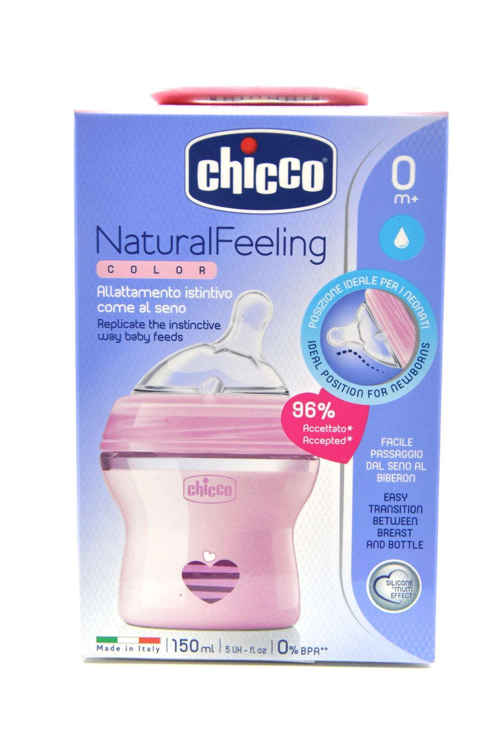 Chicco Natural Feeling Bottle 0+ Months 150 ml