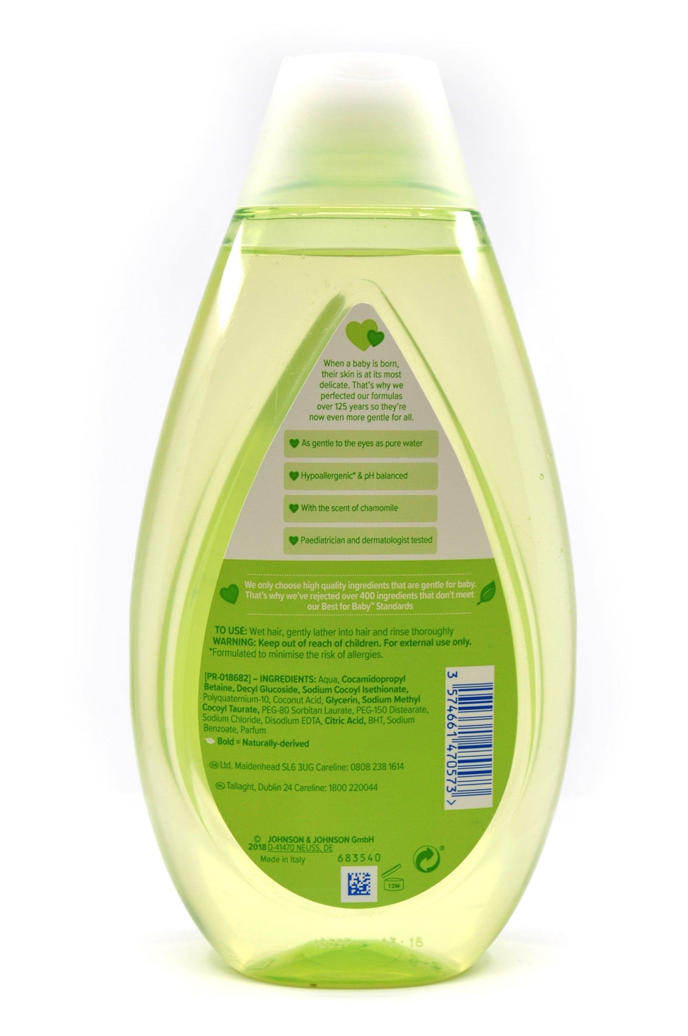 Johnson's Chamomile Baby Shampoo