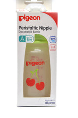Pigeon Peristaltic Nipple Decorated Bottle