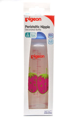 Pigeon Peristaltic Nipple Decorated Bottle