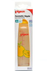 Pigeon Peristaltic Nipple Decorated Bottle