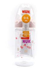 NUK Classic Love Plastic Bottle Silicone Size 1 150ml