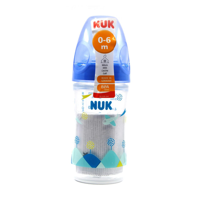 NUK Classic Love Plastic Bottle Silicone Size 1 150ml Hover Image