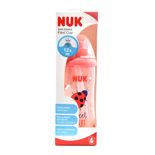NUK First Choice Flexi Cup With Straw 300ml Hover Image