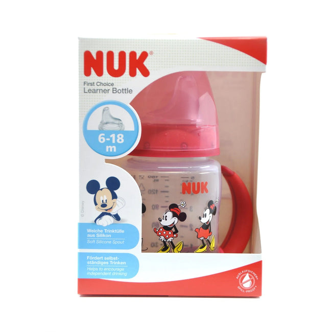 NUK Learner Bottle Mickey Red 150ml Main Image