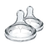 Dr. Brown's Y-Cut W-N Silicone Options+ Nipple, 2-Pack (9M+)