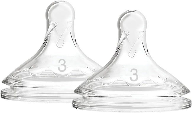 Dr. Brown's Level 3 Wide-Neck Nipple 2-Pack for Babies 6M+ Main Image