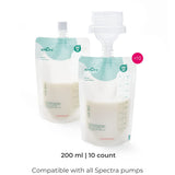 Spectra Easy Milk Storage Bag with Connector