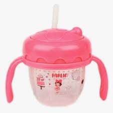 Farlin Gulu Straw Learner Cup 120ml