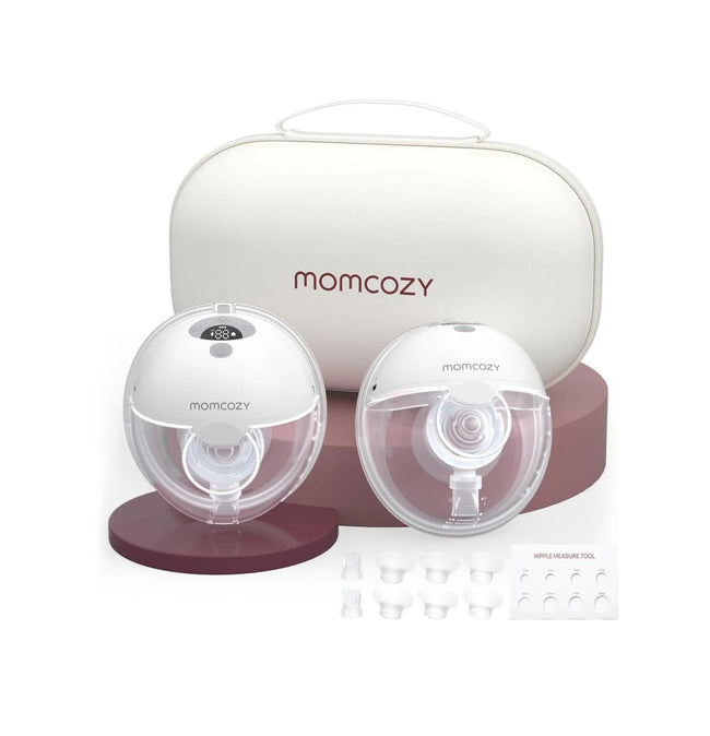 Momcozy Wearable Breast Pump M5 (Double) Grey Hover Image