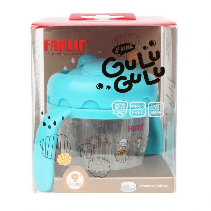 Farlin Gulu Straw Learner Cup 120ml