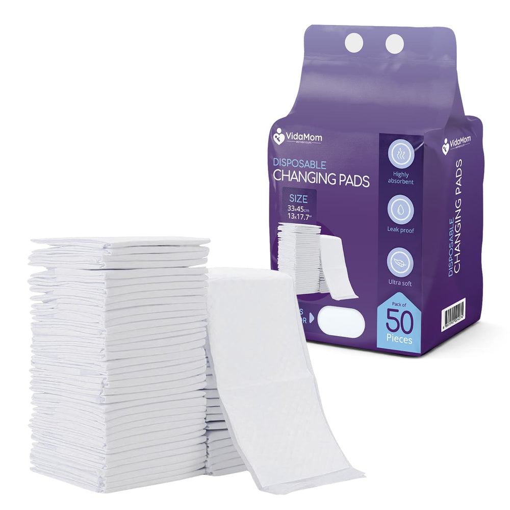 VidaMom Colored Disposable Changing Mats (45×60)