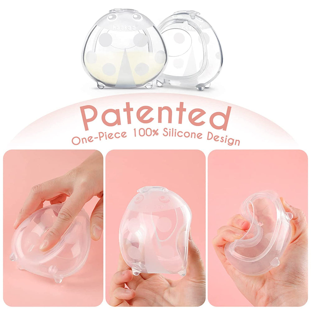Haakaa Ladybug Silicone Breast Milk Collectors