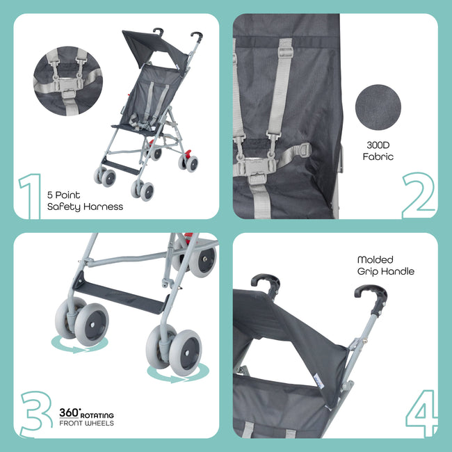 MOON Jet - Buggy - Light Grey Main Image