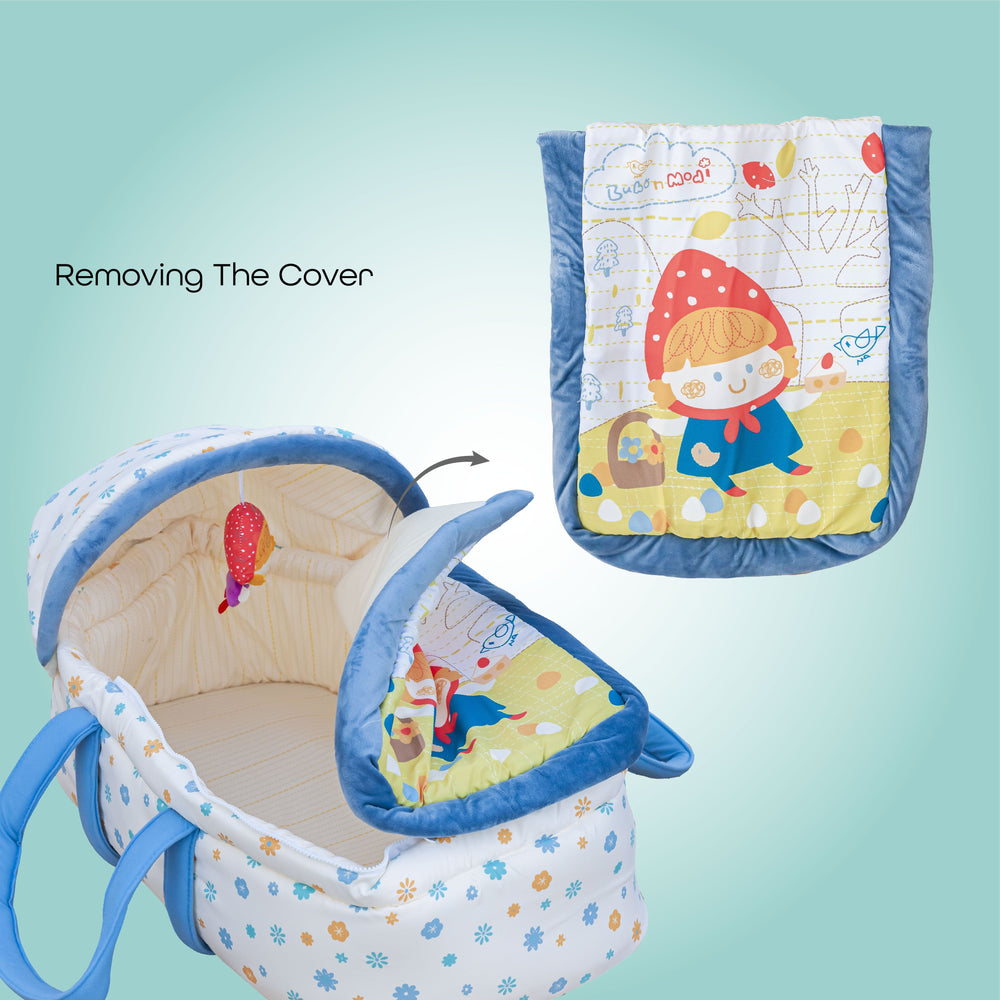MOON Moses Basket with Canopy